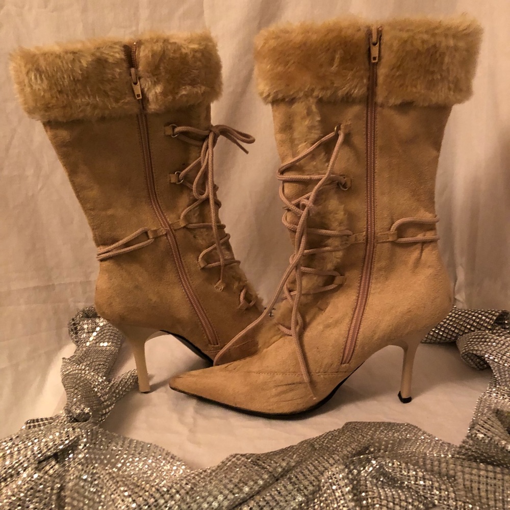 Bootie heels